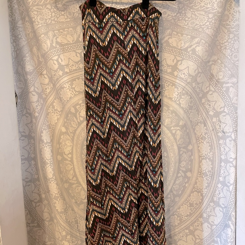 Multi Colored Maxi Skirt
